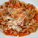 FRESH PASTA WITH PACHINO TOMATO CHEESE